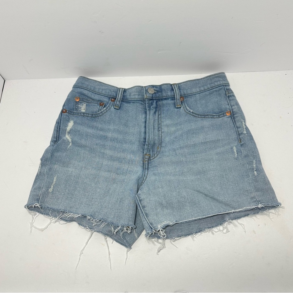 GAP High Waisted Denim Shorts Size 4